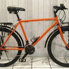 sepeda touring bukan federal orange