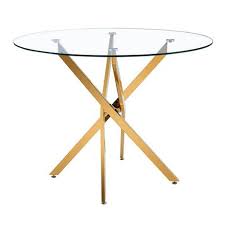 Round Dining Table Glass Dining Table