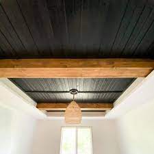 Wood Plank Ceiling