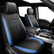 Faux Leather Custom Car Seat Covers Set