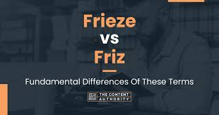 frieze vs friz fundamental differences