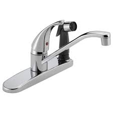 A kitchen faucet's main priority is the functionality it offers. P114lf Single Handle Kitchen Faucet