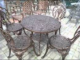 cast iron metal garden furniture