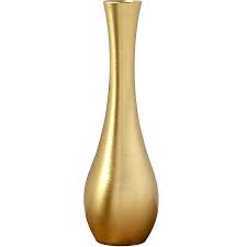 Gold Brass Vase Elegant Brass Small