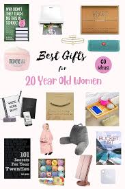 gifts for 20 year old women best