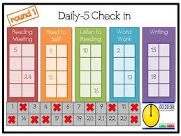 Daily 5 Check In Ppt With Countdown Timers Editable