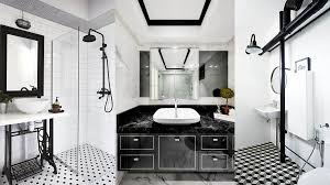 Black And White Bathroom Interior Ideas