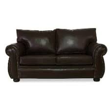 lima double genuine leather couch