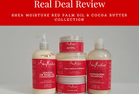 Real Deal Review Shea Moisture Red Palm Oil Cocoa Butter