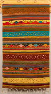 handwoven zapotec wool rug