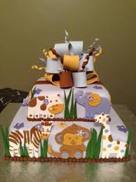 Baby Theme Cake To Match Baby Bedding