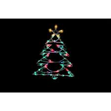 Whether you need real or fake, you'll find what your looking for at homebase. Northlight 18 In Lighted Tree Christmas Window Silhouette Decoration 32605981 The Home Depot