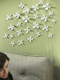white flower wall decor flowers 5