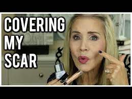 covering a scar with makeup you