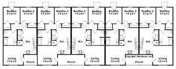 Apartment Plan With 5 Units J748 5