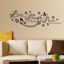 decals design live laugh and love