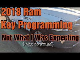 2018 Dodge Ram Key Programming Part 2