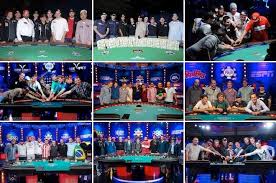 wsop main event final tables of the