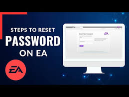 how to reset pword ea account