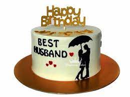 Birthday Cake For Husband Design gambar png