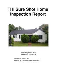 home inspections tennessee home