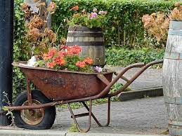 Wheelbarrow Planter Wheelbarrow
