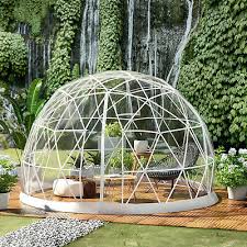 igloo dome garden igloo dining pod