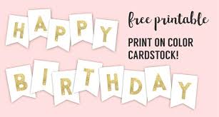 Birthday Banner Template Free Coloring Page Banner Cut Out