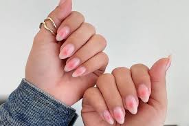 korean blush nails a trendy and chic