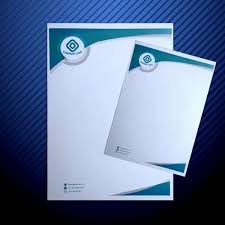 bond rectangular paper letterhead