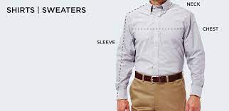 size chart men s clothing size chart