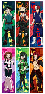 See a recent post on tumblr from @slwtawn about mha. Mha Character Bookmarks Etsy