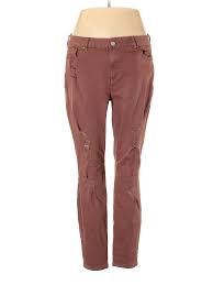 Details About Refuge Women Brown Jeans 18 Plus