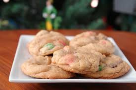 christmas mint m m cookies the stress