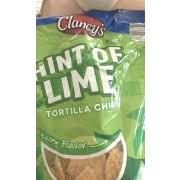 clancy s tortilla chips calories