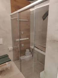 Glass Shower Partition Sliding Door