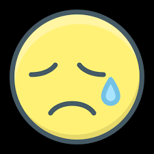 cry emoji face sad sadness icon