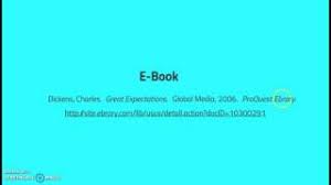 mla citation ebook you