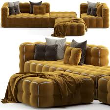 fendi casa fun sofa 3d model for