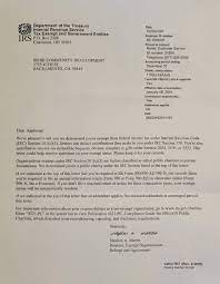 simbicd 501c3 irs determination letter