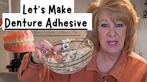 diy denture adhesive recipe how to