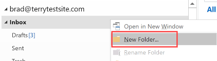 Settings > view all > mail > rules > add new rule. How To Organize Your Email With Folders In Outlook Hostpapa Knowledge Base