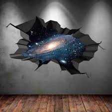 Galaxy Wall Decal 3d Wall Mural Space