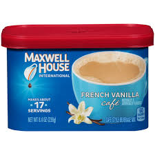 beverage mix french vanilla cafe