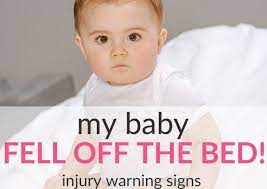 baby fell off the bed 10 injury