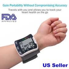 Details About Automatic Digital Wrist High Blood Pressure Monitor Bp Cuff Machine For Home Use