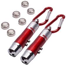 Buy 2pc 3 In1 Key Chain Laser Pointer Led Torch Flash Uv Light Battery Fr Projector Online Best Prices In India Rediff Shopping