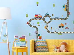 Road Network Wall Sticker Design Your