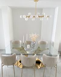 70 Glass Top Dining Tables With