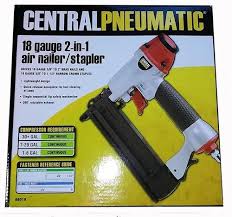 central pneumatic nail gun air